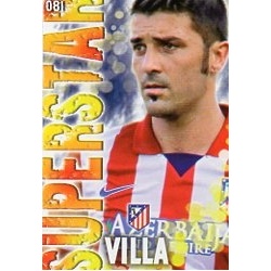 David Villa Superstar Atlético Madrid 81