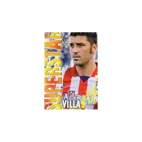 David Villa Superstar Atlético Madrid 81