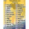 Cromos de Fútbol Índice Valencia Las Fichas de La Liga 2014