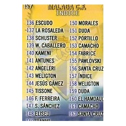Índice Málaga 157