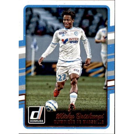 Michy Batshuayi Olympique Marseille 84 Donruss Soccer 2016-17
