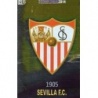 Soccer Trading Cards Escudo Sevilla Brillo Liso Mundicromo Fichas Liga 2014