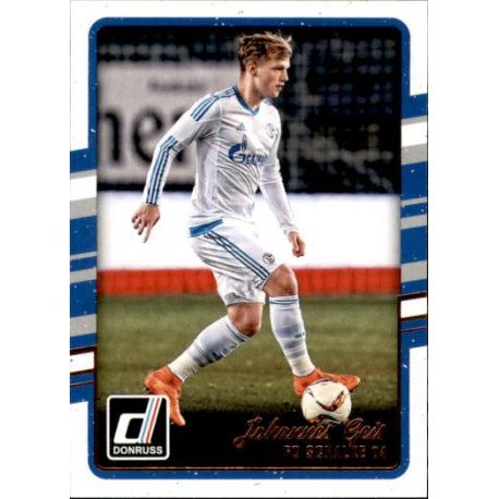 Johannes Geis FC Schalke 90 Donruss Soccer 2016-17