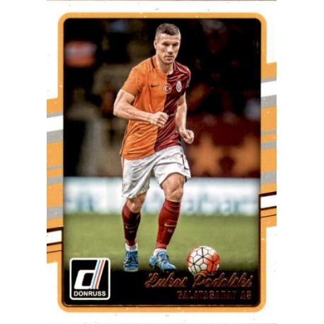 Lukas Podolski Galatasaray AS 96 Donruss Soccer 2016-17