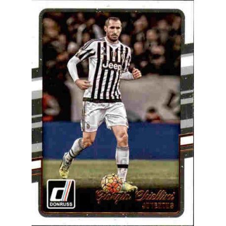 Giorgio Chiellini Juventus 111 Donruss Soccer 2016-17