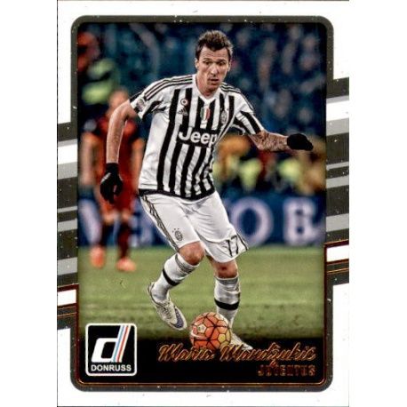 Mario Mandzukic Juventus 113 Donruss Soccer 2016-17