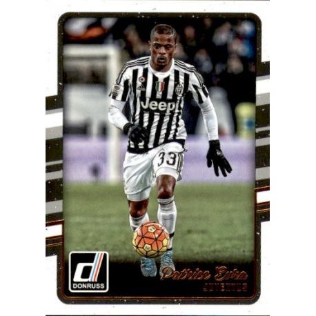 Patrice Evra Juventus 114 Donruss Soccer 2016-17