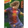 Sale Trading Cards Puyol Barcelona Top Verde Mundicromo Quiz 2014