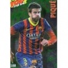 Trading Cards Piqué Barcelona Top Verde Mundicromo Fichas Liga 2014