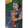 Offer Soccer Cards Sergio Busquets Barcelona Top Verde Las Fichas Quiz Liga 2014