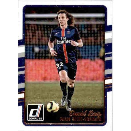 David Luiz Paris Saint-Germain 126 Donruss Soccer 2016-17