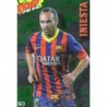 Soccer Trading Cards Iniesta Barcelona Top Verde Las Fichas de La Liga 2014