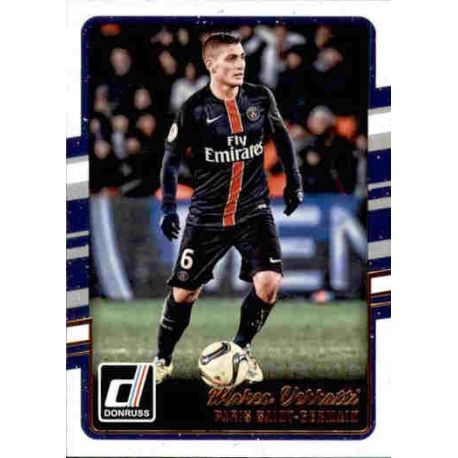 Marco Verratti Paris Saint-Germain 129 Donruss Soccer 2016-17