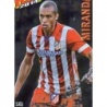 Trading Cards Miranda Atlético Madrid Top Azul Las Fichas de La Liga 2014