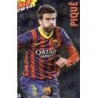 Sale Trading Cards Piqué Barcelona Top Azul Mundicromo Quiz 2014