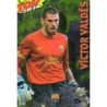 Offer Soccer Cards Víctor Valdés Barcelona Top Dorado Mundicromo Quiz 2014