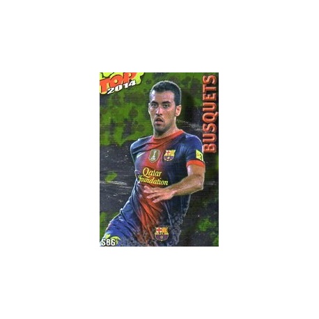 Sergio Busquets Barcelona Top Dorado 586