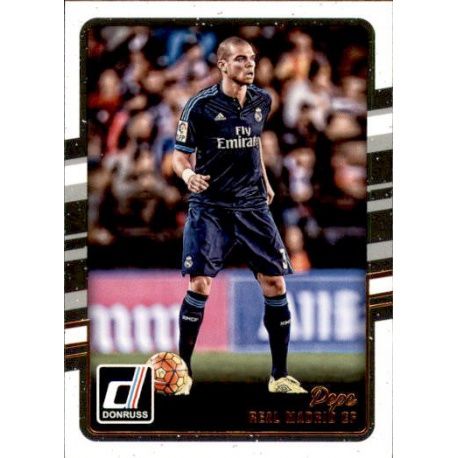 Pepe Real Madrid 144 Donruss Soccer 2016-17