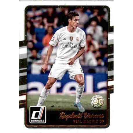 Raphael Varane Real Madrid 145 Donruss Soccer 2016-17