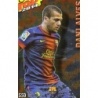 Soccer Trading Cards Dani Alves Barcelona Top Rojo Mundicromo Quiz 2014