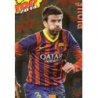 Soccer Trading Cards Piqué Barcelona Top Rojo Mundicromo Quiz 2014