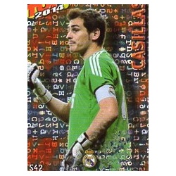 Casillas Real Madrid Top Rojo Letras 542