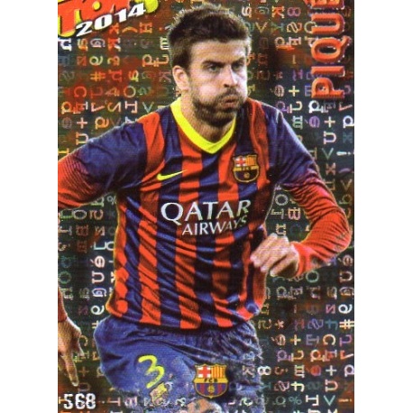 Piqué Barcelona Top Rojo Letras 568