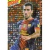 Soccer Trading Cards Sergio Busquets Barcelona Top Rojo Letras Mundicromo Fichas Liga 2014