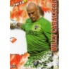 Trading Cards Willy Caballero Málaga Top Rojo Mate Las Fichas de La Liga 2014