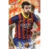Soccer Trading Cards Piqué Barcelona Top Rojo Mate Las Fichas de La Liga 2014