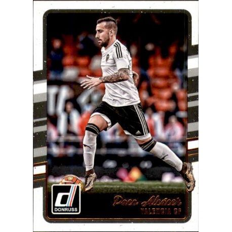 Paco Alcacer Valencia CF 180 Donruss Soccer 2016-17