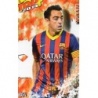 Soccer Trading Cards Xavi Barcelona Top Rojo Mate Las Fichas Quiz Liga 2014