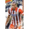 Sale Trading Cards Miranda Atlético Madrid Top Azul Mate Las Fichas Quiz Liga 2014