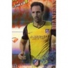Trading Cards Juanfran Atlético Madrid Top Rojo Rayas Horizontales Mundicromo Quiz 2014