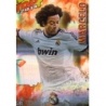 Trading Cards Marcelo Real Madrid Top Rojo Rayas Horizontales Mundicromo Quiz 2014