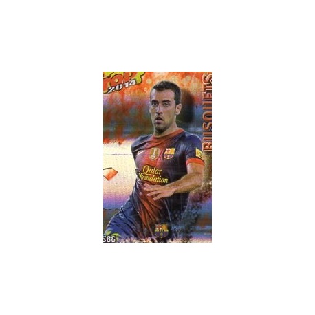 Sergio Busquets Barcelona Top Rojo Rayas Horizontales 586