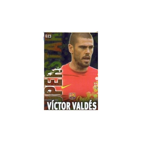 Víctor Valdés Barcelona Superstar Brillo Liso 23