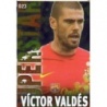 Trading Cards Víctor Valdés Barcelona Superstar Brillo Liso Las Fichas de La Liga 2014