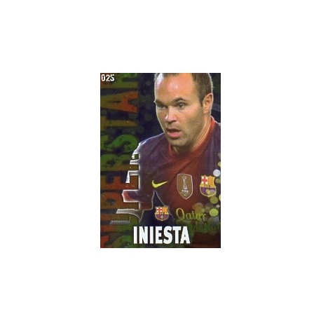Iniesta Barcelona Superstar Brillo Liso 25