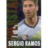 Sale Trading Cards Sergio Ramos Real Madrid Superstar Brillo Liso Las Fichas Quiz Liga 2014