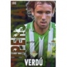 Sale Trading Cards Verdú Betis Superstar Brillo Liso Las Fichas Quiz Liga 2014