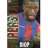 Soccer Trading Cards Diop Levante Superstar Brillo Liso Mundicromo Fichas Liga 2014