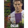 Offer Soccer Cards Óscar Valladolid Superstar Brillo Liso Mundicromo Quiz 2014