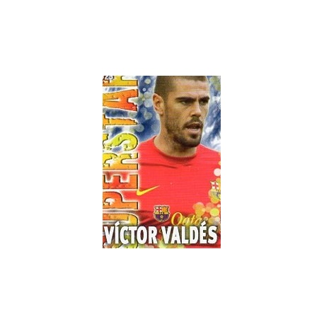 Víctor Valdés Barcelona Superstar Mate Relieve 23