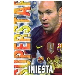 Iniesta Barcelona Superstar Mate Relieve 25