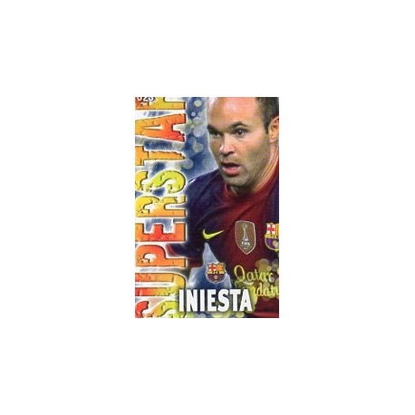 Iniesta Barcelona Superstar Mate Relieve 25