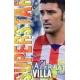 David Villa Atlético Madrid Superstar Mate Relieve 81