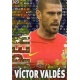 Víctor Valdés Barcelona Superstar Brillo Letras 23
