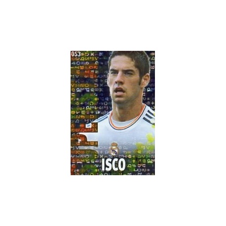 Isco Real Madrid Superstar Brillo Letras 53