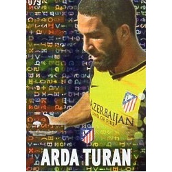 Arda Turan Atlético Madrid Superstar Brillo Letras 79